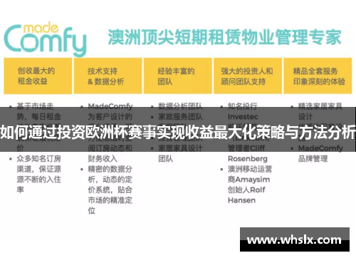 如何通过投资欧洲杯赛事实现收益最大化策略与方法分析